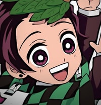 Profile picture (tanjiro anime pfp) with dims of 442x463 and size of 250.71 KB