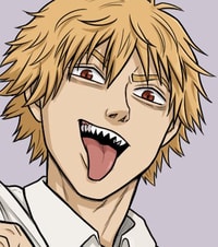 Profile picture (power chainsaw man pfp) with dims of 350x396 and size of 196.23 KB