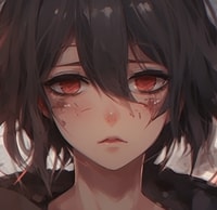 Profile picture (depressed anime pfp) with dims of 536x522 and size of 353.40 KB
