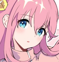 Profile picture (boochi the rock anime pfp) with dims of 345x361 and size of 156.13 KB