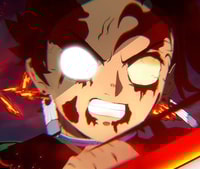 Profile picture (tanjiro anime pfp) with dims of 366x311 and size of 151.70 KB