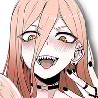 Profile picture (power chainsaw man pfp) with dims of 344x347 and size of 199.38 KB