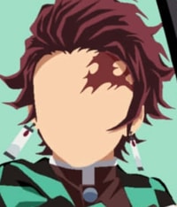 Profile picture (tanjiro anime pfp) with dims of 324x380 and size of 118.06 KB