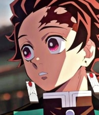 Profile picture (tanjiro anime pfp) with dims of 357x415 and size of 182.83 KB