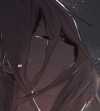 Profile picture (depressed anime pfp) with dims of 325x358 and size of 116.69 KB