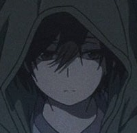 Profile picture (depressed anime pfp) with dims of 203x197 and size of 42.46 KB