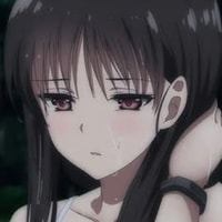 Profile picture (depressed anime pfp) with dims of 236x236 and size of 53.67 KB