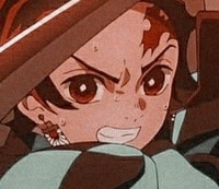 Profile picture (tanjiro anime pfp) with dims of 283x246 and size of 131.62 KB