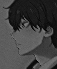 Profile picture (depressed anime pfp) with dims of 237x289 and size of 52.61 KB