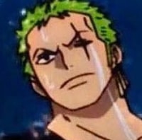 Profile picture (zoro anime pfp one eye) with dims of 233x231 and size of 74.05 KB