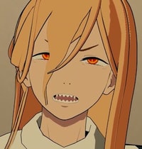 Profile picture (power chainsaw man pfp) with dims of 296x311 and size of 104.95 KB