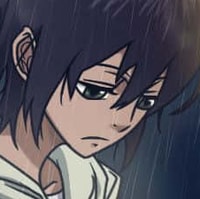 Profile picture (depressed anime pfp) with dims of 226x225 and size of 58.03 KB