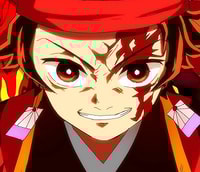 Profile picture (tanjiro anime pfp) with dims of 360x311 and size of 167.53 KB