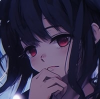 Profile picture (depressed anime pfp) with dims of 333x330 and size of 148.03 KB