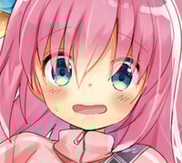 Profile picture (boochi the rock anime pfp) with dims of 259x233 and size of 111.89 KB