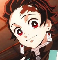 Profile picture (tanjiro anime pfp) with dims of 354x366 and size of 150.97 KB