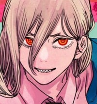 Profile picture (power chainsaw man pfp) with dims of 319x343 and size of 183.32 KB