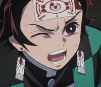 Profile picture (tanjiro anime pfp) with dims of 403x347 and size of 128.62 KB