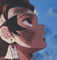 Profile picture (tanjiro anime pfp) with dims of 508x533 and size of 174.89 KB