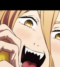 Profile picture (power chainsaw man pfp) with dims of 346x387 and size of 150.62 KB