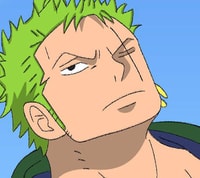 Profile picture (zoro anime pfp one eye) with dims of 346x309 and size of 114.54 KB