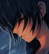 Profile picture (depressed anime pfp) with dims of 469x512 and size of 292.63 KB