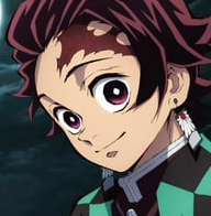 Profile picture (tanjiro anime pfp) with dims of 192x196 and size of 64.76 KB