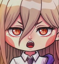 Profile picture (power chainsaw man pfp) with dims of 405x443 and size of 236.92 KB