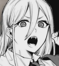 Profile picture (power chainsaw man pfp) with dims of 389x436 and size of 125.96 KB