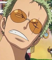 Profile picture (zoro anime pfp one eye) with dims of 286x327 and size of 129.47 KB