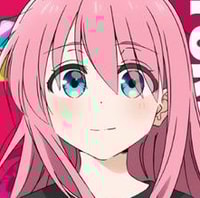 Profile picture (boochi the rock anime pfp) with dims of 221x219 and size of 82.81 KB