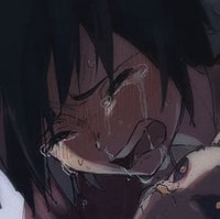 Profile picture (depressed anime pfp) with dims of 281x280 and size of 80.99 KB