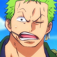 Profile picture (zoro anime pfp one eye) with dims of 487x494 and size of 308.45 KB