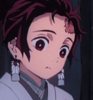 Profile picture (tanjiro anime pfp) with dims of 186x199 and size of 46.70 KB