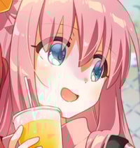Profile picture (boochi the rock anime pfp) with dims of 385x409 and size of 198.44 KB