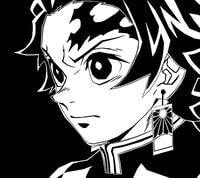 Profile picture (tanjiro anime pfp) with dims of 959x857 and size of 346.21 KB
