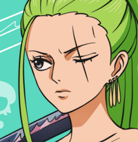 Profile picture (zoro anime pfp one eye) with dims of 261x269 and size of 21.60 KB