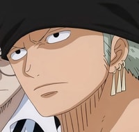 Profile picture (zoro anime pfp one eye) with dims of 677x646 and size of 259.42 KB