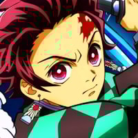 Profile picture (tanjiro anime pfp) with dims of 203x203 and size of 66.51 KB