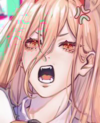 Profile picture (power chainsaw man pfp) with dims of 567x703 and size of 593.78 KB