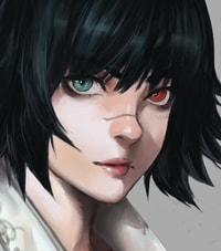 Profile picture (devil may cry pfp) with dims of 1122x1277 and size of 1308.76 KB