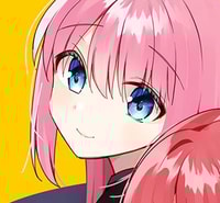 Profile picture (boochi the rock anime pfp) with dims of 325x301 and size of 129.80 KB
