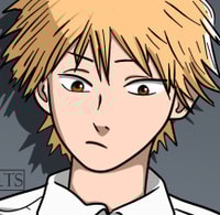 Profile picture (power chainsaw man pfp) with dims of 217x212 and size of 75.54 KB