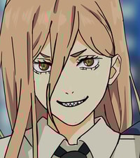Profile picture (power chainsaw man pfp) with dims of 1095x1239 and size of 419.68 KB