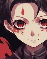 Profile picture (tanjiro anime pfp) with dims of 529x660 and size of 397.29 KB