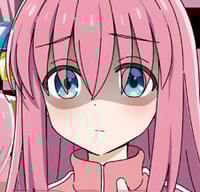 Profile picture (boochi the rock anime pfp) with dims of 226x218 and size of 80.01 KB