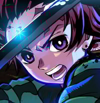 Profile picture (tanjiro anime pfp) with dims of 578x597 and size of 468.72 KB