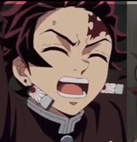 Profile picture (tanjiro anime pfp) with dims of 226x234 and size of 63.61 KB
