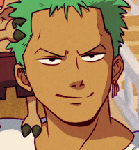 Profile picture (zoro anime pfp one eye) with dims of 364x393 and size of 41.70 KB