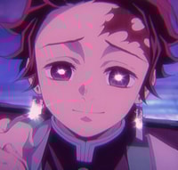 Profile picture (tanjiro anime pfp) with dims of 841x804 and size of 528.28 KB